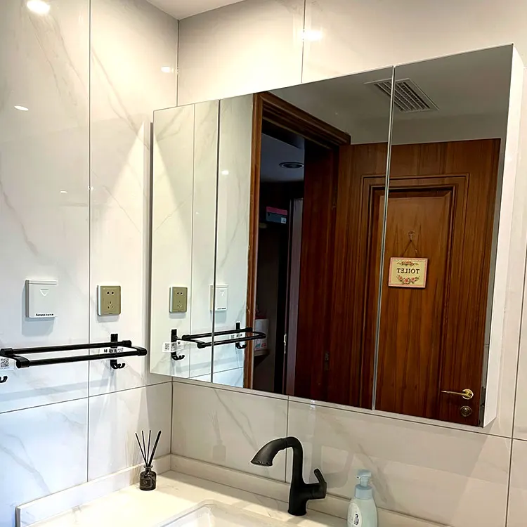 Waterproof  Medicine Cabinet Waterproof  Bathroom Medicine Cabinet Mirror