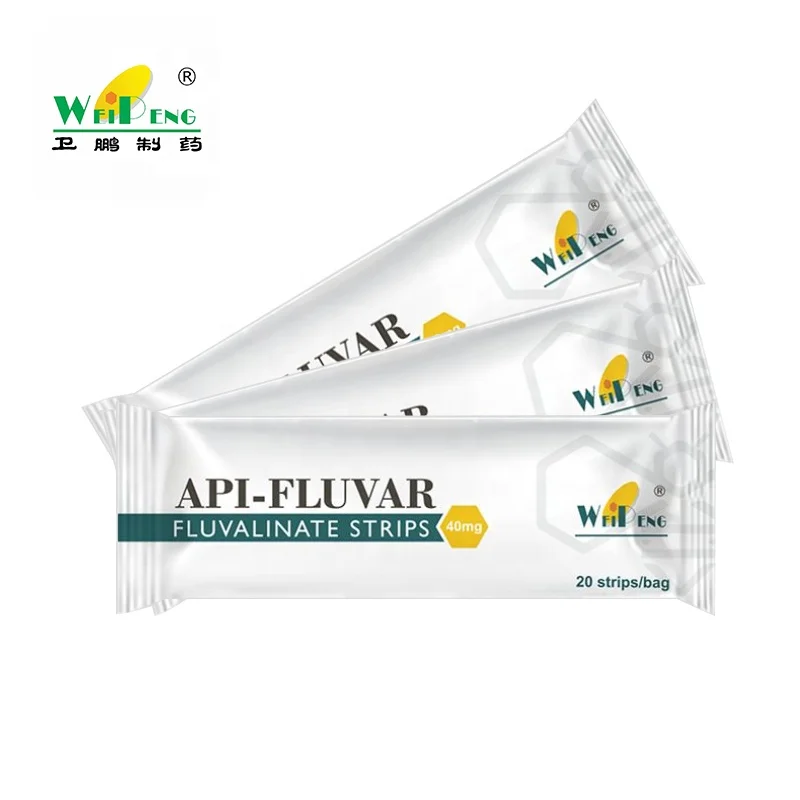 Best price WeiPeng Fluvalinate bees Beekeeing Fluvalinate Strips Varroa Mites Control Manpu Miticide for bee
