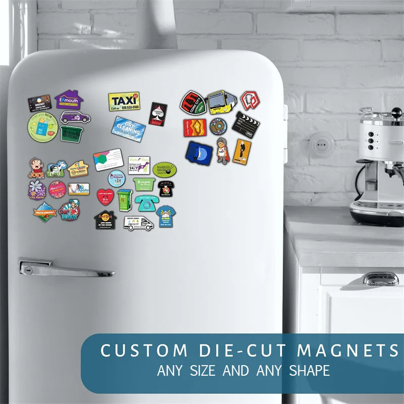 Custom Printing Magnet Sticker for Refrigerator Magnetic Fridge Buttons Pvc Fridge Magnets