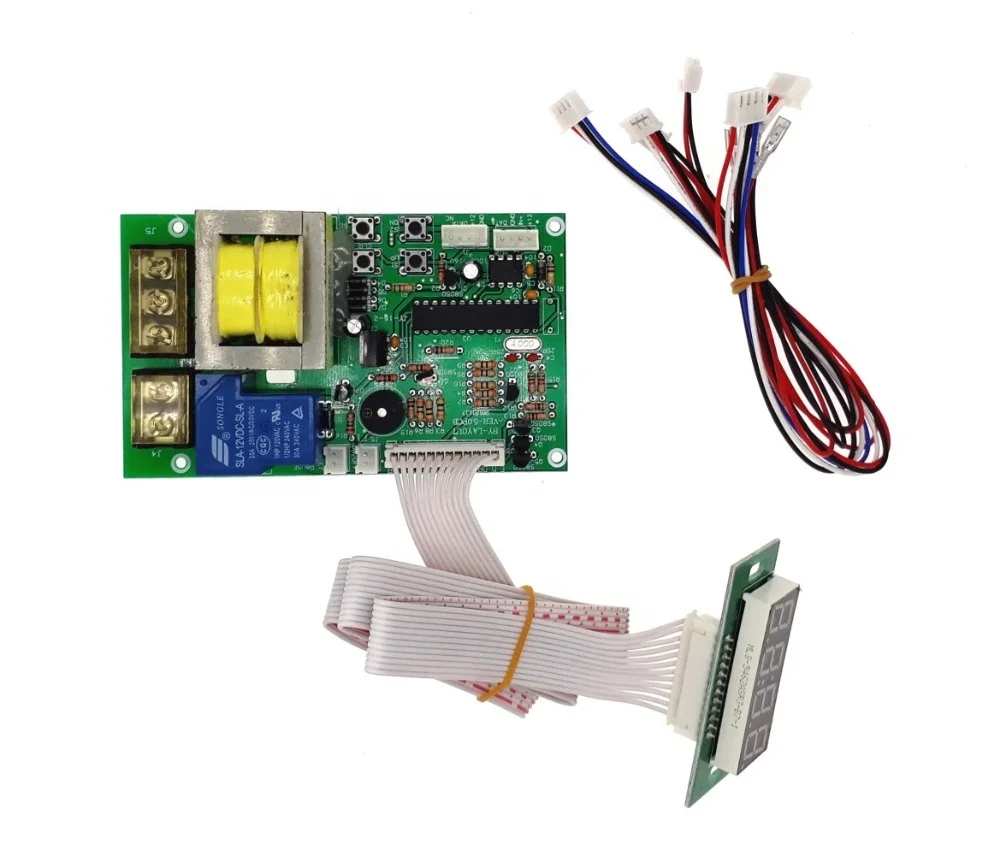 JY-16S Screw type coin operated Timer board Timer Control Board Power Supply with coin acceptor selector for washing machine