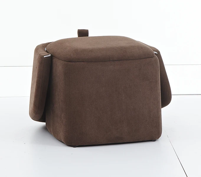 Multifunction saving space small round sofa chairs with storage function