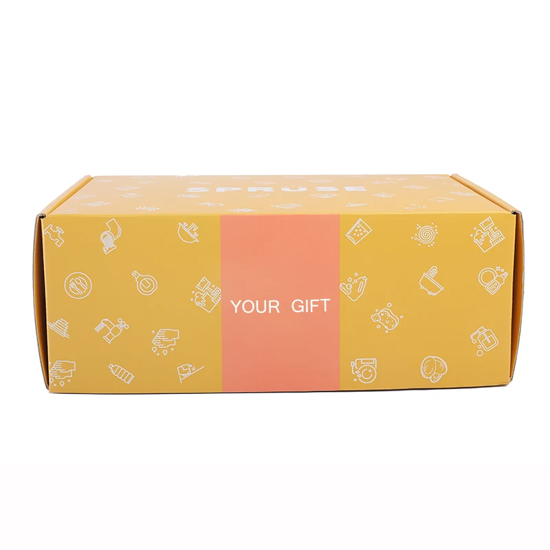 Free sample custom logo  cosmetic boxes flower print  box beauty box