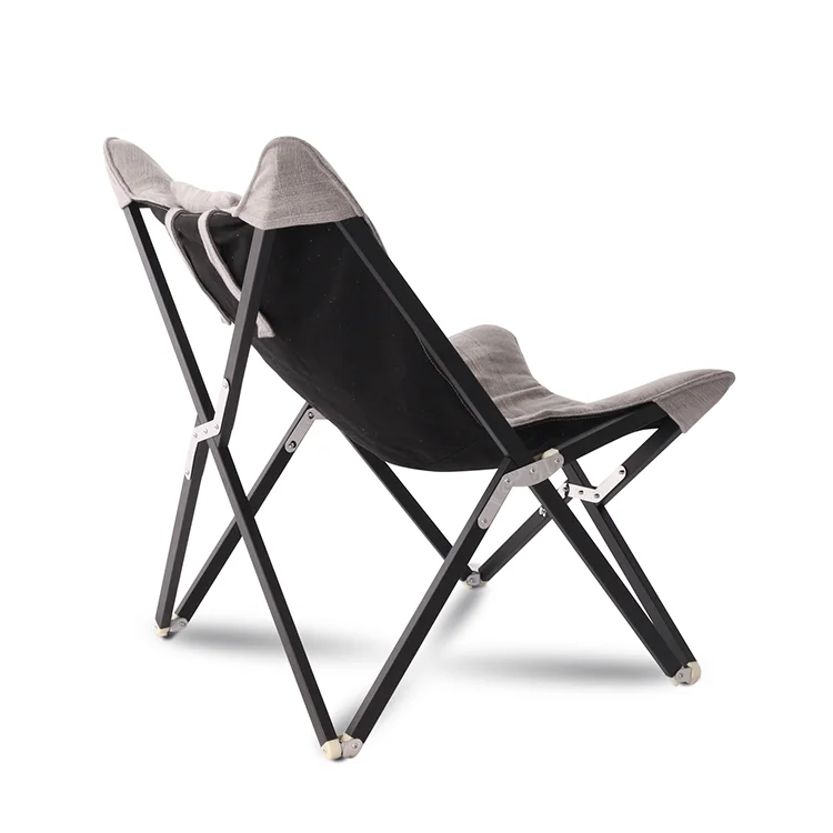 Высококачественный алюминиевый складной регулируемый стул с бабочкой по цене производителя
