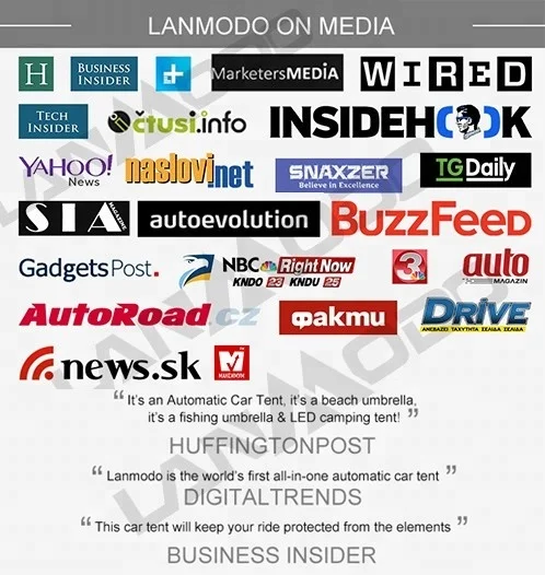 
Lanmodo Vast car dash camera for car driving black box Night Vision System 