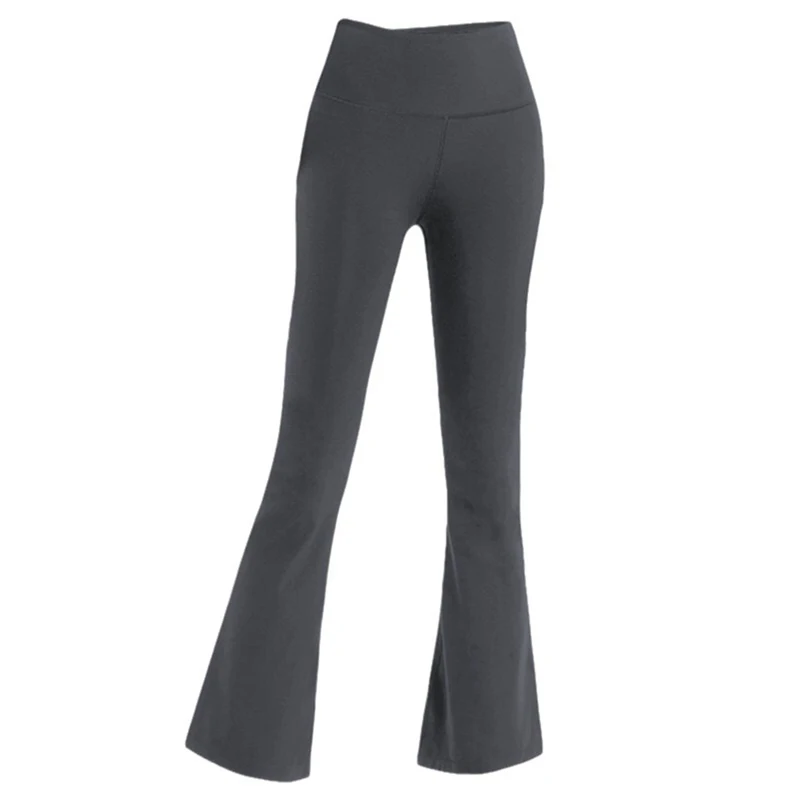 Lulu the same design for women tight height waist elastic breathable sexy flare pants
