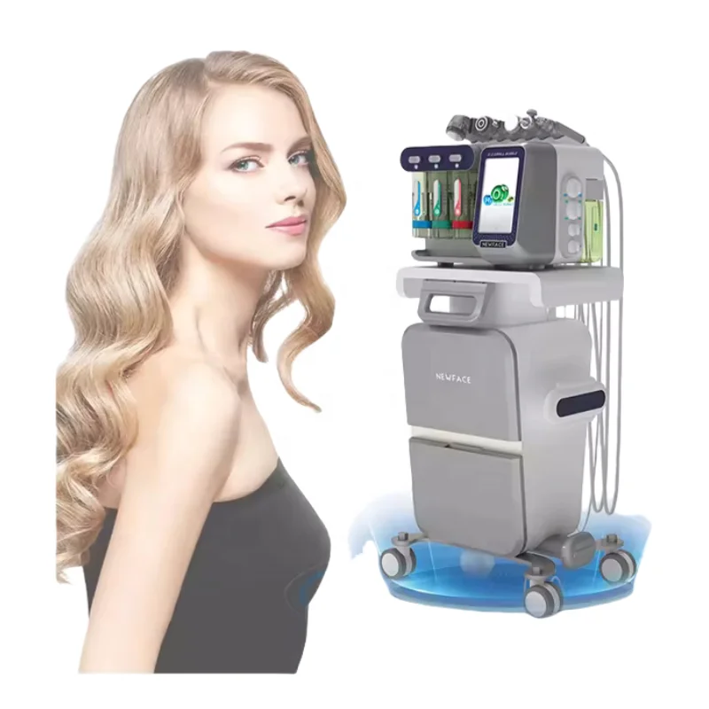 Hotselling aqua hydro facial machine water oxygen nano sprayer beauty machine aqua peeling facial machine