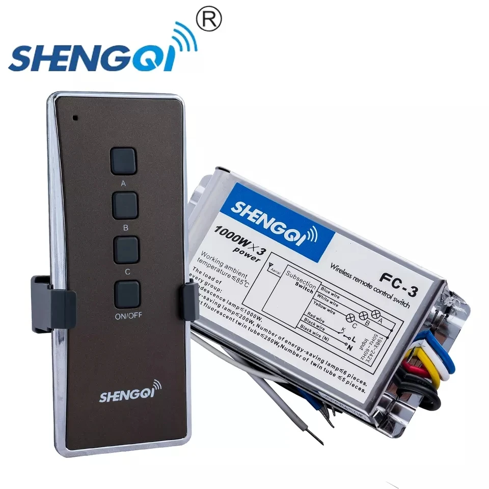 Универсальный умный беспроводной пульт дистанционного управления потолочным вентилятором 240 В ABS RF