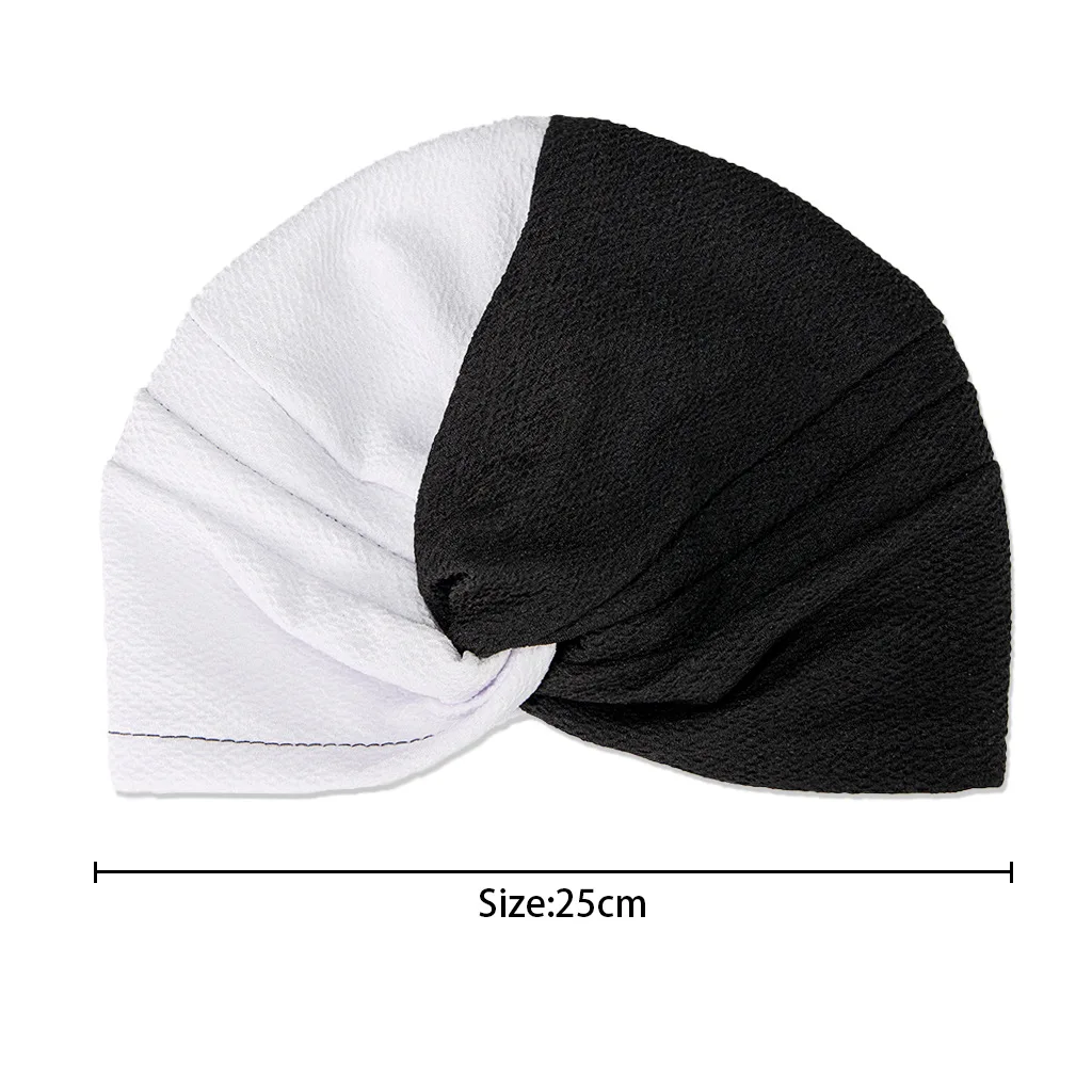 Zipeiwin 2022 Manufacturers Stock Spliced Turban Hat Cross Twist Knotted Headwraps