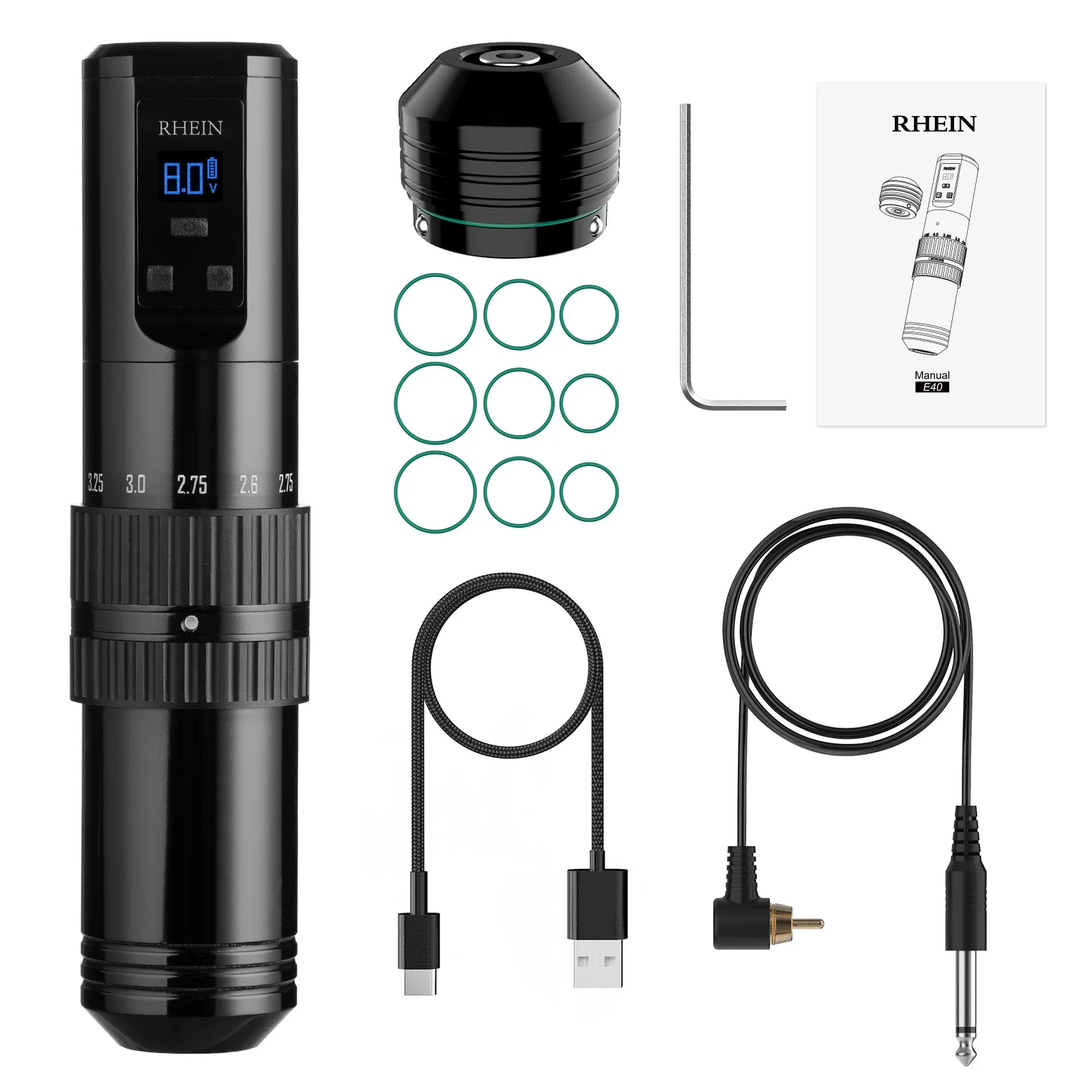 2024 New Wireless Tattoo Machine Professional Short Tattoo Pen Custom Wholesale Wireless Tattoo Pen Machine