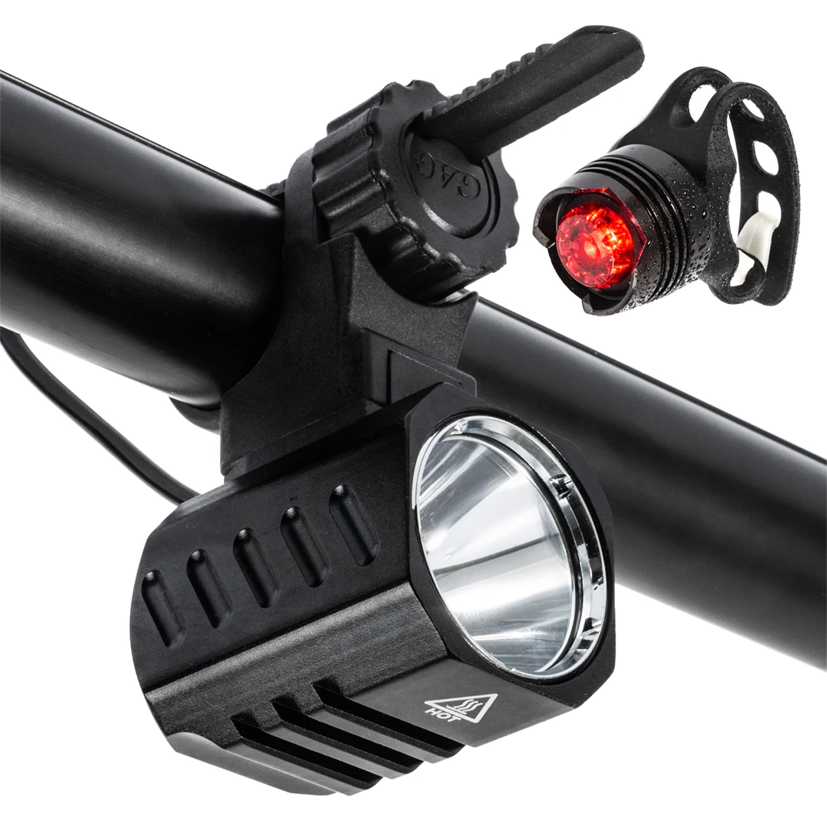 1200 Lumen LED Guide Light For Cyclists 2000 Lumen Super Bright Waterproof LED Light Bicycle Headlamp