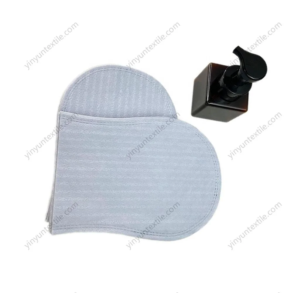 Waterproof Non Woven Cleaning Mittens Pets Shower Gloves Body Washing Gloves