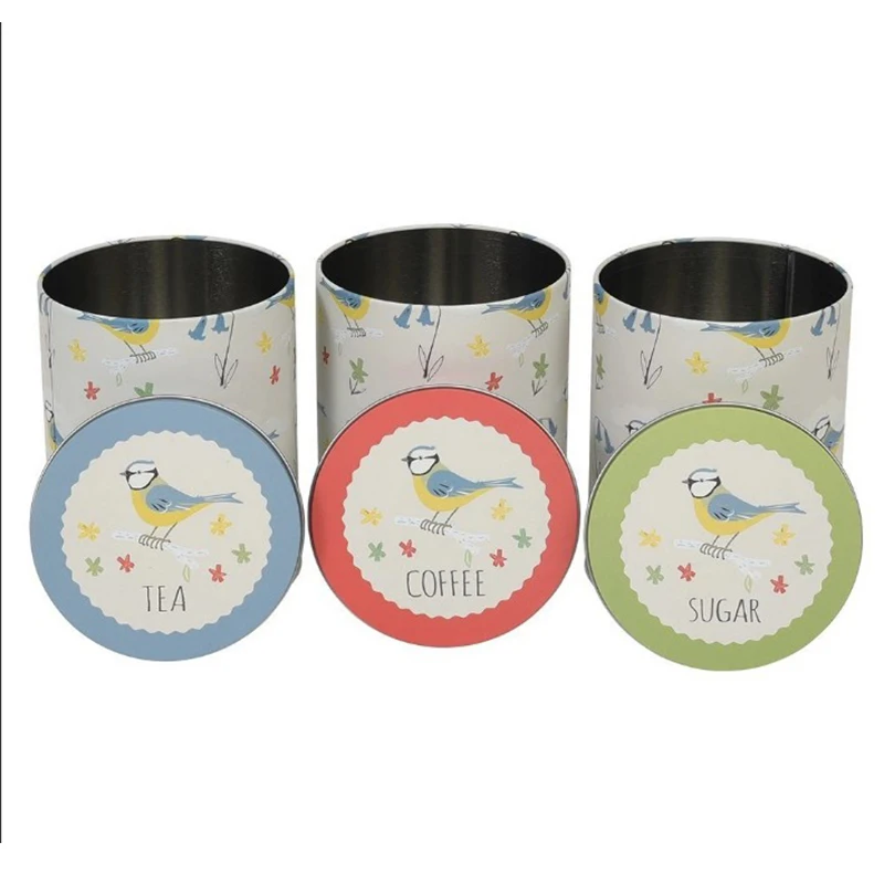 tea tin can canning tea coffee packaging