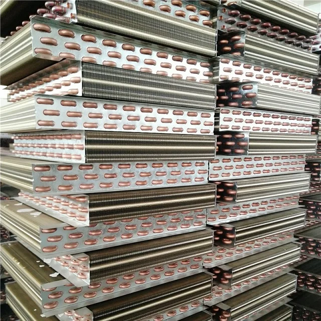 Industry Air to Water Copper fin tube heat exchanger