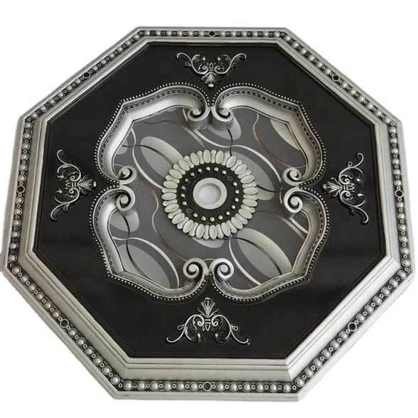 2023 Wholesale Price New Design Ps Artificial Ceiling Medallion For Ceiling Decoration