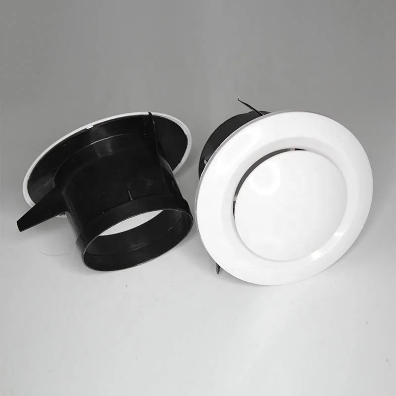 Exhaust Vent 4/6/8 inch Plastic Air Conditioning Supply Round Air Grille