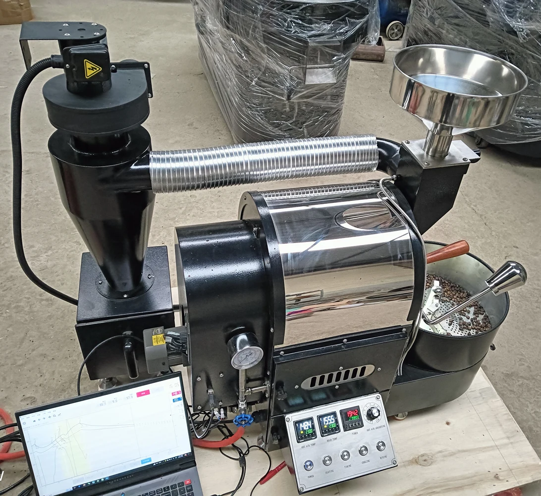 Сертификация Ce 1 кг 2 3 6 12 15 20 машина для обжарки кофе Probat Roaster цена на газ/Электрический мини образец