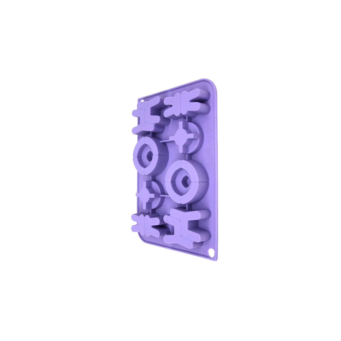 Factory Direct Sales Non-Stick Chocolate Candy Baking Silicone Chocolate Mold