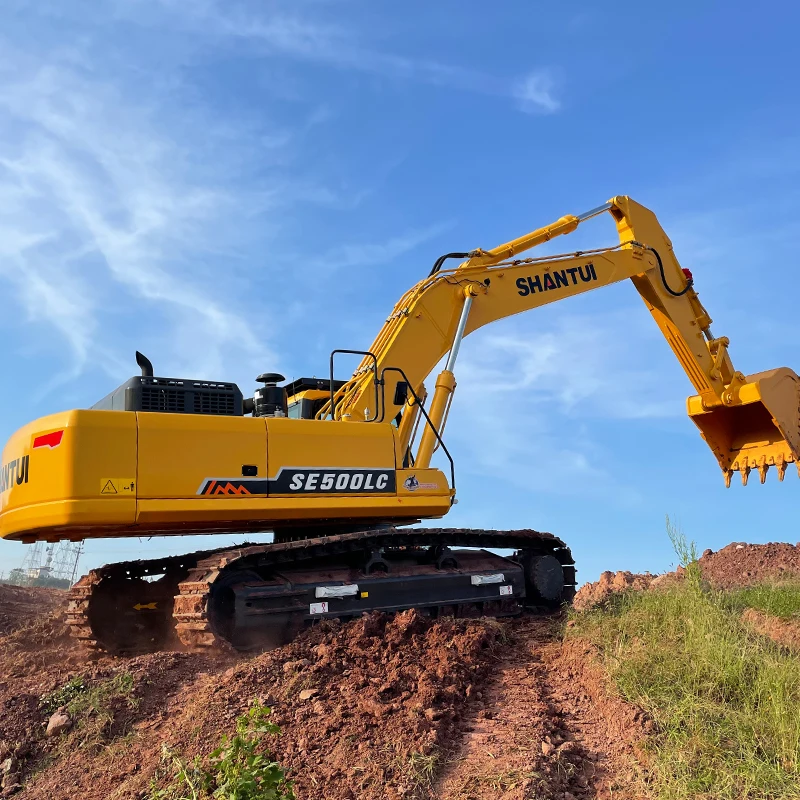 China Brand Shantui SE500LC New Large Excavator Shantui Digger Excavators For Sale