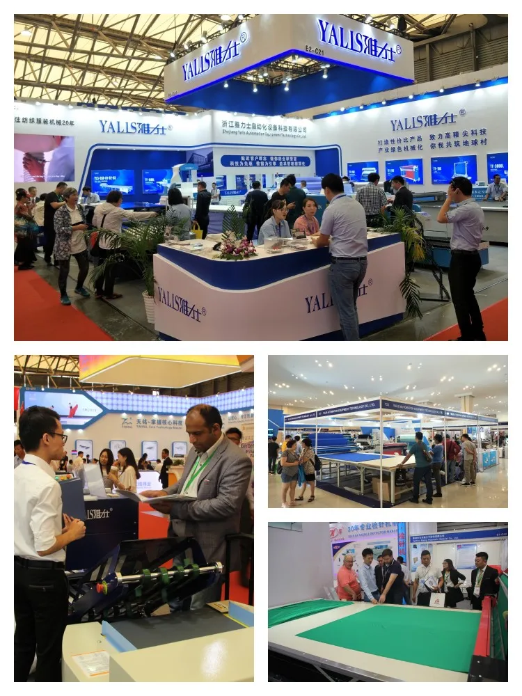YALIS  Good Quality Auto Edge Alignment Fabric Inspection And Relaxing Machine Rolling Fabric Machine