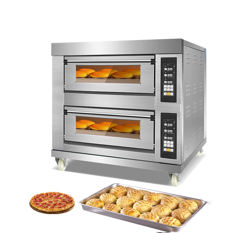 Hot sale heavy duty high quality commercial toaster steam Desk ovens pizza oven 3 Layers 9 Trays baking for bakery worn electric
