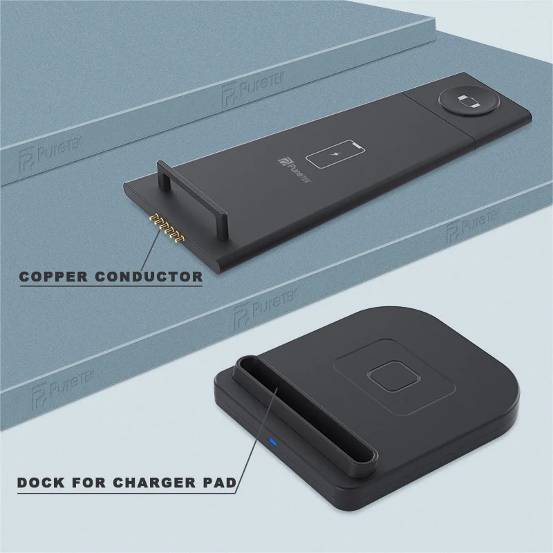 New Trend Oem 3 In 1 Wireless Charger With Qi Wireless Charger For Smart Watch