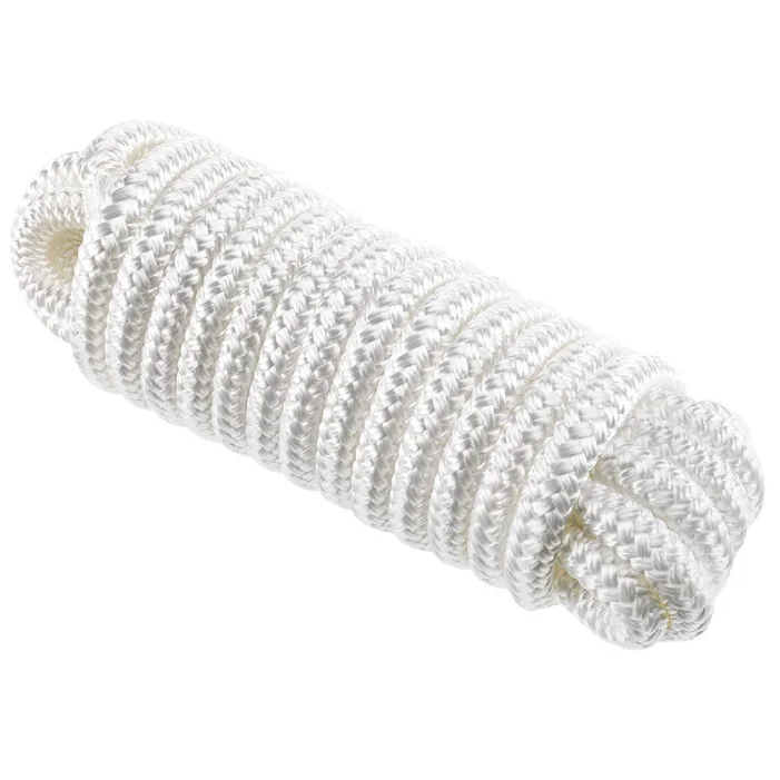 Factory Nylon Braid Rope 16/32/64 Ply  Nylon PE Multifilament Cord- Industrial Grade - High UV and Abrasion Resistance
