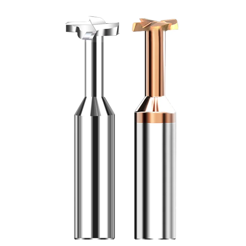 T-Slot End Milling Cutter CNC Tools Solid Carbide Dovetail Groove Cutter