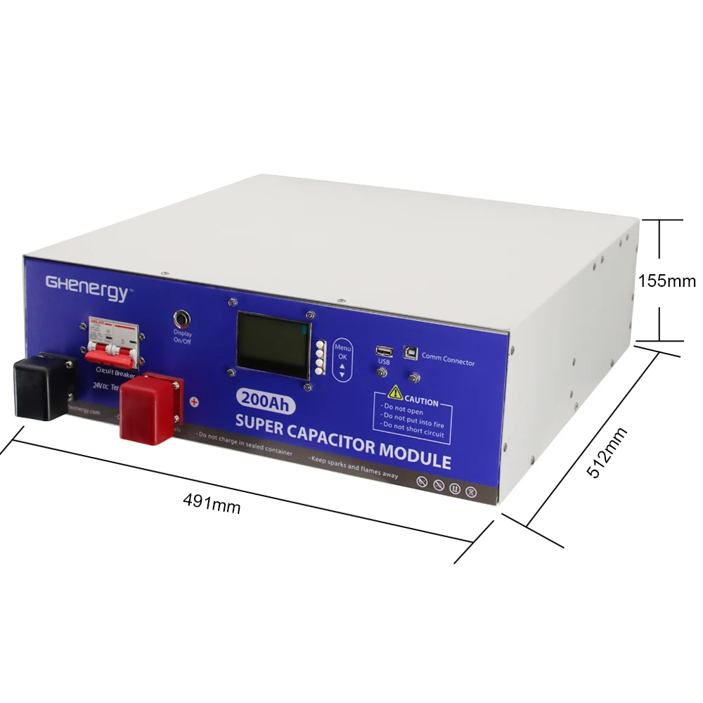 Wholesale Super Capacitor Energy Module Rack Mount Battery 48V 300Ah Graphene Battery Industrial Energy Storage System