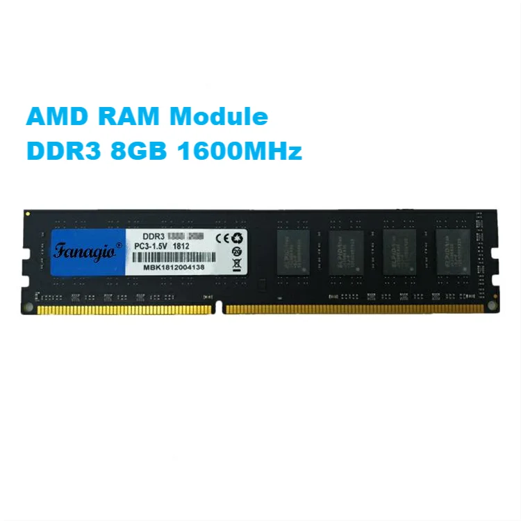 4GB 8GB 1600MHz Ddr3 RAM  Memory module  for Desktop Laptop notebook PC Computer Memory Original chips