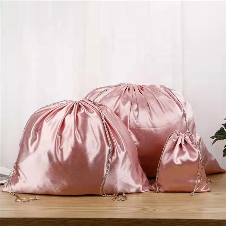 Chuanghua большие атласные мешки для пыли с шнурком Sacs en шелковистые 19x20 Пылезащитная сумка устойчивая