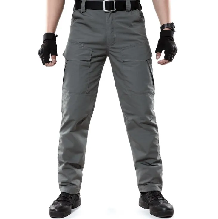 New Tactical Multifunction Long Pants Airsoft CS Training Men Tack Sports Nylon Tactical Pants quick dry