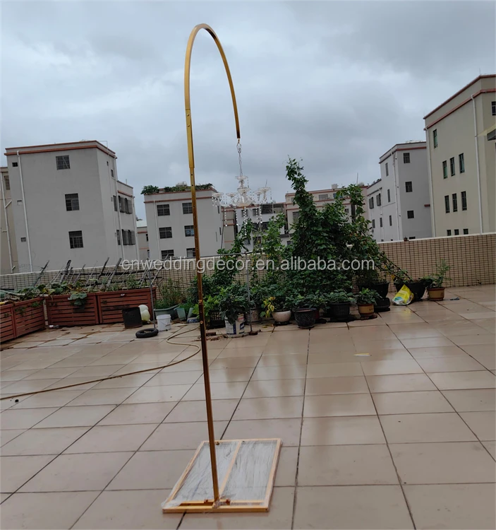 Gold Stand Other Wedding Decorations Chandeliers Pendant Lights Chandelier Stand For Wedding
