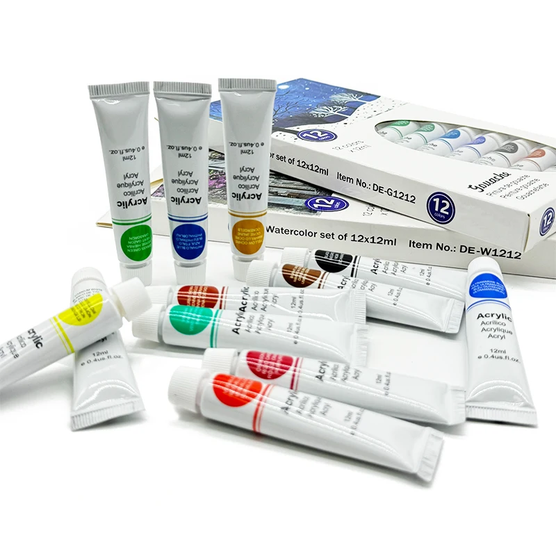 18/24/64 colors Artmate Acrylic Paint Art arts and crafts supplies for Acrylic Paint Set,Acrylic Paints for Students and Artists
