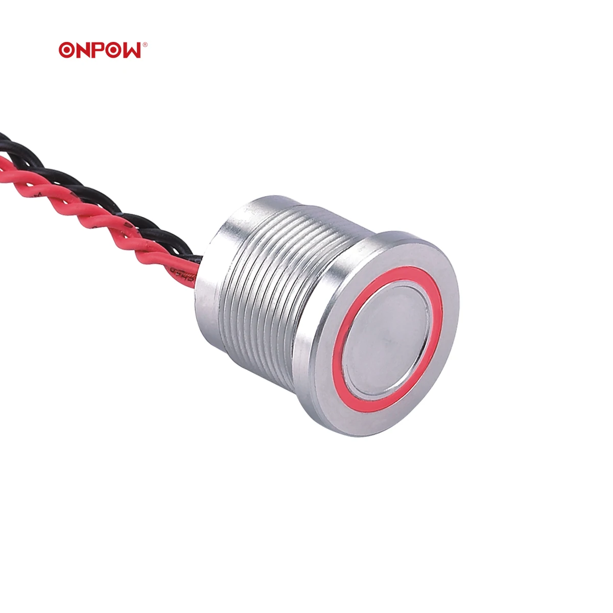 High quality switch made since 1988 (CE, ROHS) 19mm 1NO waterproof ring illuminated ip68 sealed piezo switch