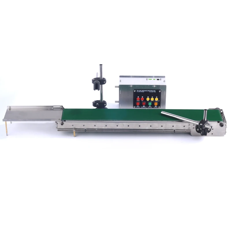 Single head Intelligent induction quantitative liquid filling machine with conveyor