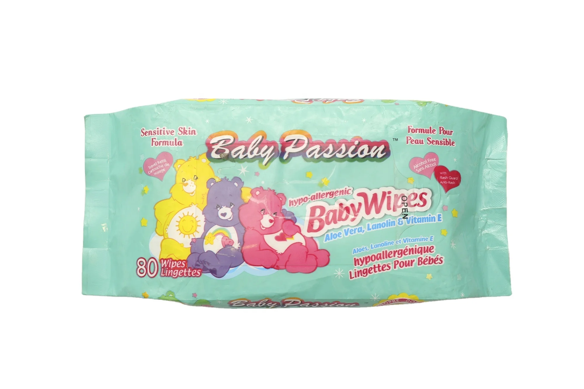 Wholesale Babi wet Wipe Customized High Quality Alcohol Free Soft Babi Wipe Cleaning Wet Wipes Tissue