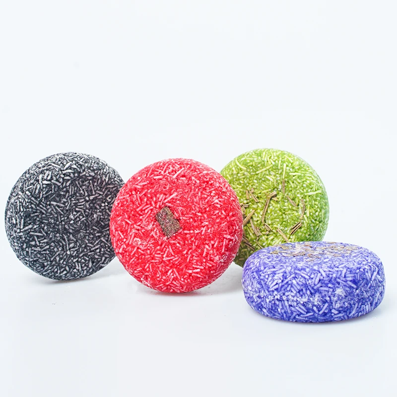 Wholesale Natural Organic Tin Box Solid Hair Care Petal Soap Handmade Soap Shampoo Bar