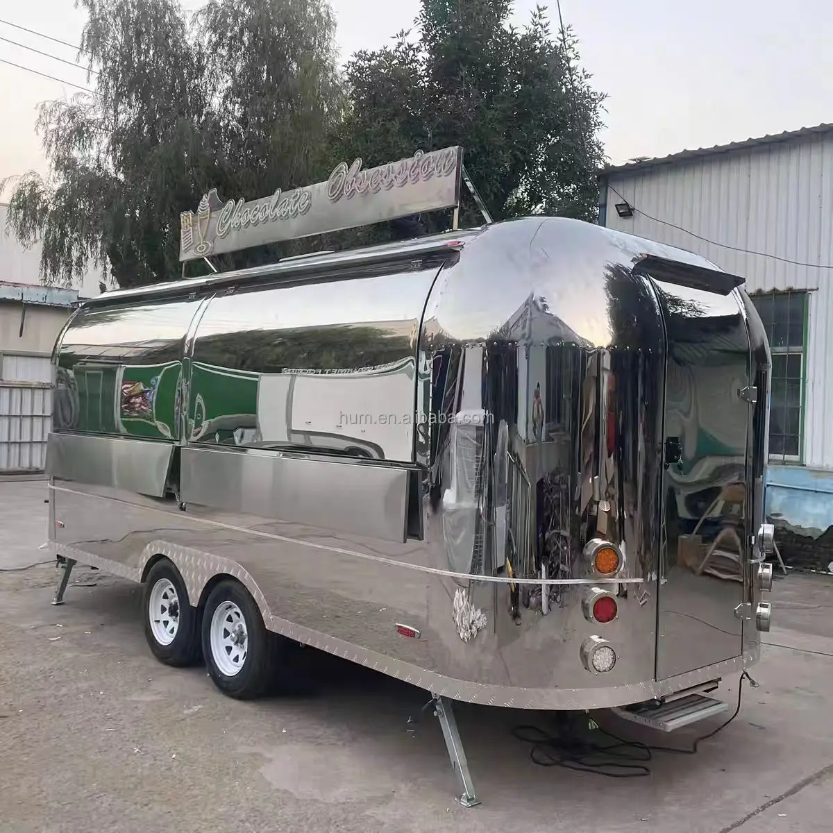 2024 Mobile Fully Equipped Food Trucks With Full Kitchen Van Furniture Cart Coffee Ice Cream Coffee Fast Food Truck For Sale