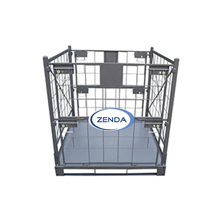 Butterfly Cage Transfer Basket Metal Iron Frame Iron Warehouse Folding Storage Cage