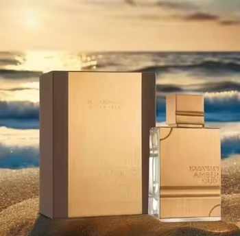 Wholesale Al Haramin Amber Oud Gold High Quality Arabic Perfume Luxury Long Lasting Fragrance EDP Top Grade 60ml Perfume