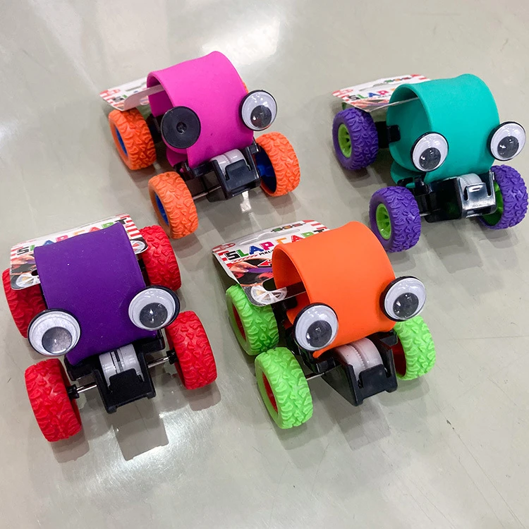 New style stunt car children four-wheel drive off-road vehicle pull back scooter toys