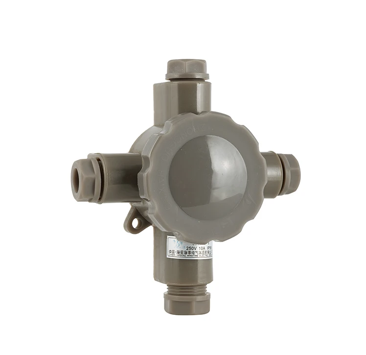 20 Years Manufacturer 250V 500V 10A IP56 Material Nylon Marine Nylon Watertight Junction Box Electrical Connector
