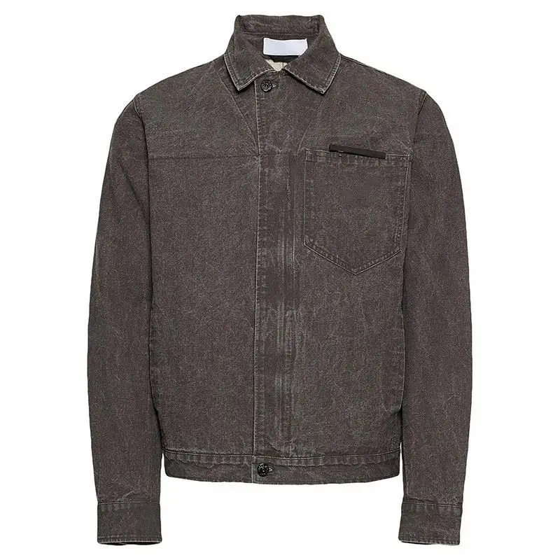 New Trendy Hemp Organic Cotton Men Casual Jacket High Quality Hemp Jacket Hemp Clothing