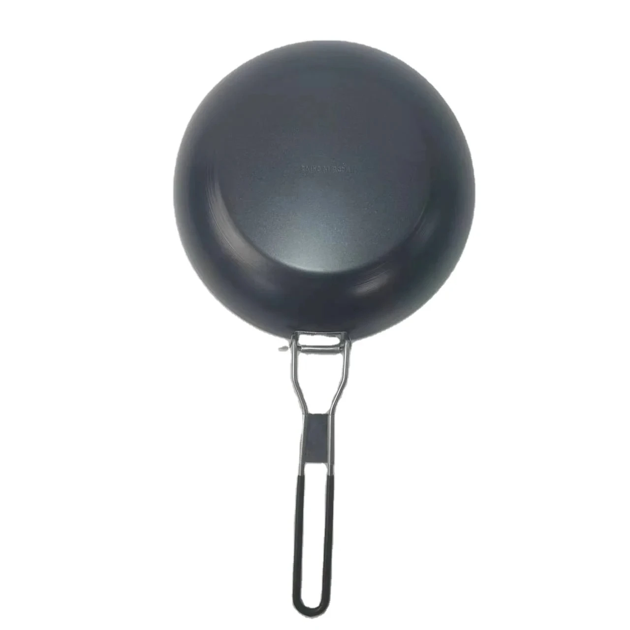 Прямая Продажа с фабрики легкая складная ручка для готовки на открытом воздухе Сковорода Из Углеродистой Стали