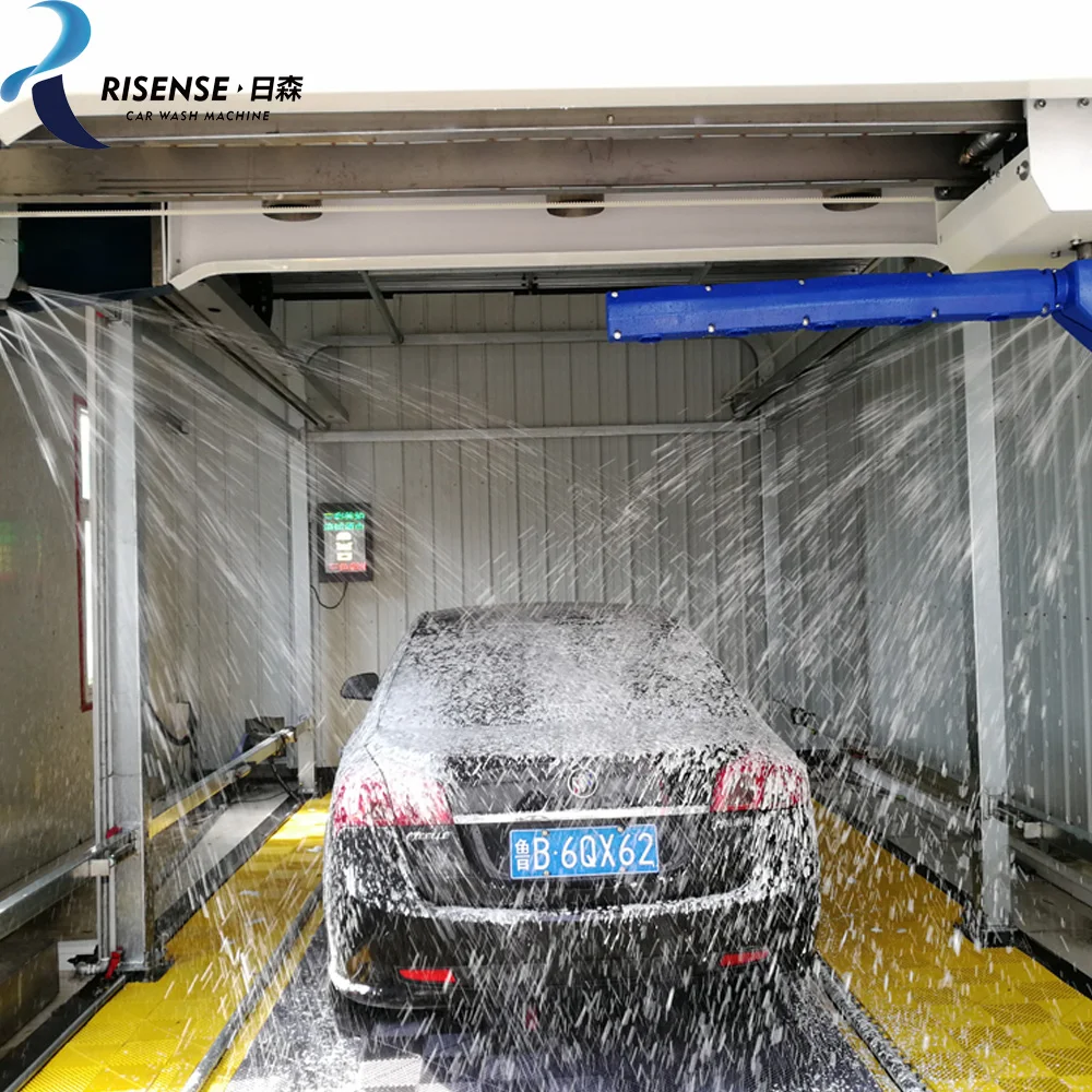 HP-260 low price automatic touchless car wash machine lavado automatico de autos successful installed in Romania