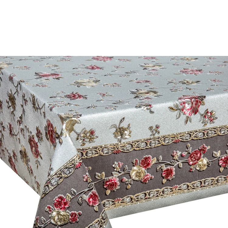 
XHM Factory Disposable Plastic Roll Table Cloth Table Cover Pvc 