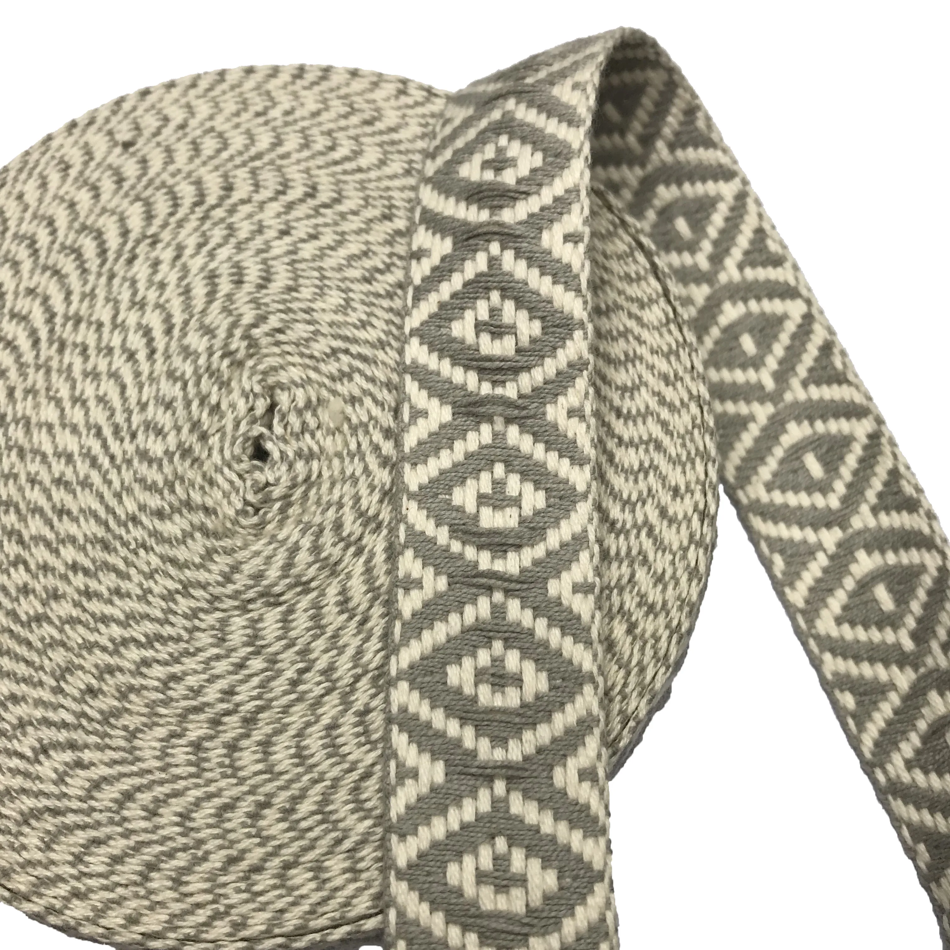 Nation style custom jacquard webbing anyaman / strap for 20mm