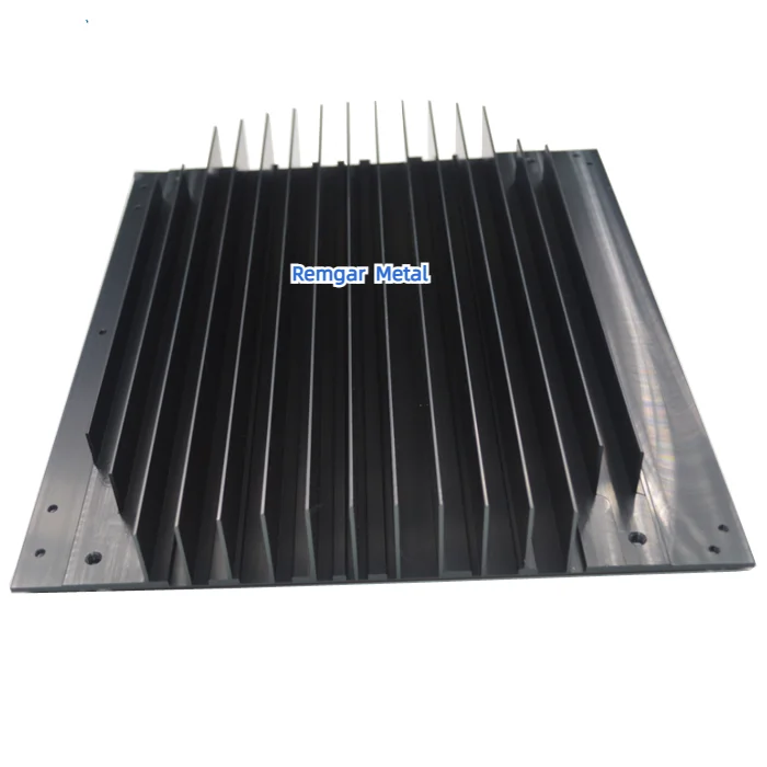 standard cnc milling extruded heat sink profile cooling extrusion aluminum 30w 50w 60w 100w 500w led chip heatsink