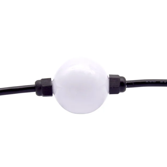 35 мм 50 3D светодиодный шар DC12V spi Control smd5050 rgb dmx DMX UCS1903 RGB пиксельный