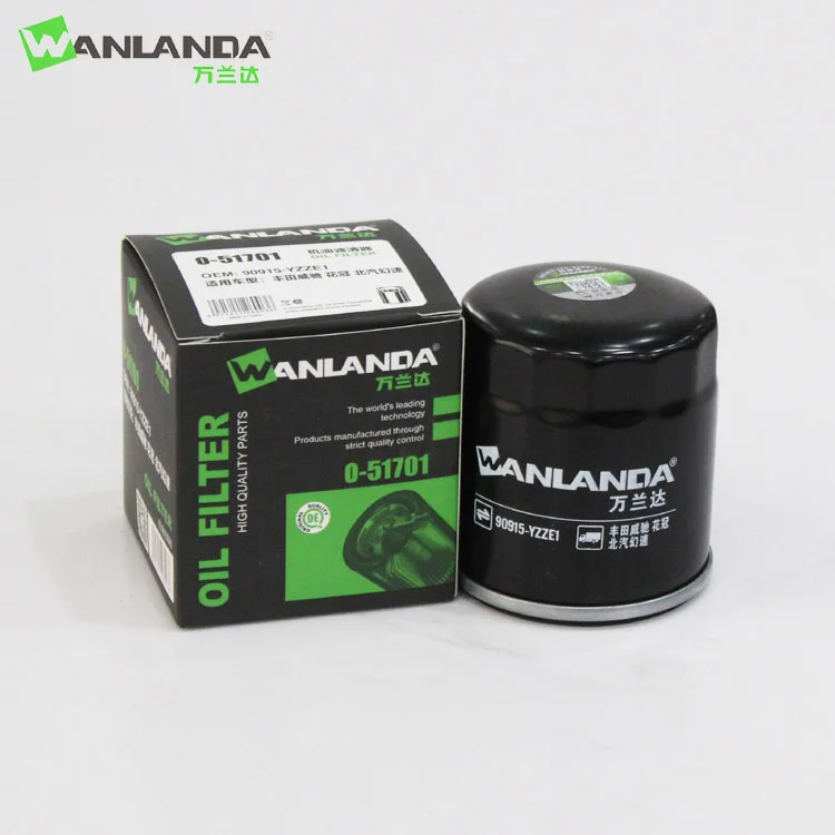 Оптовый производитель автозапчастей бренда WANLANDA, масляный фильтр 90915-YZZE1 для Toyota
